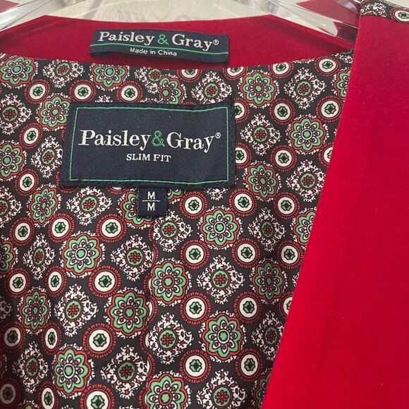 Paisley & Gray Scarlet Men's Vest - Picture 2 of 6